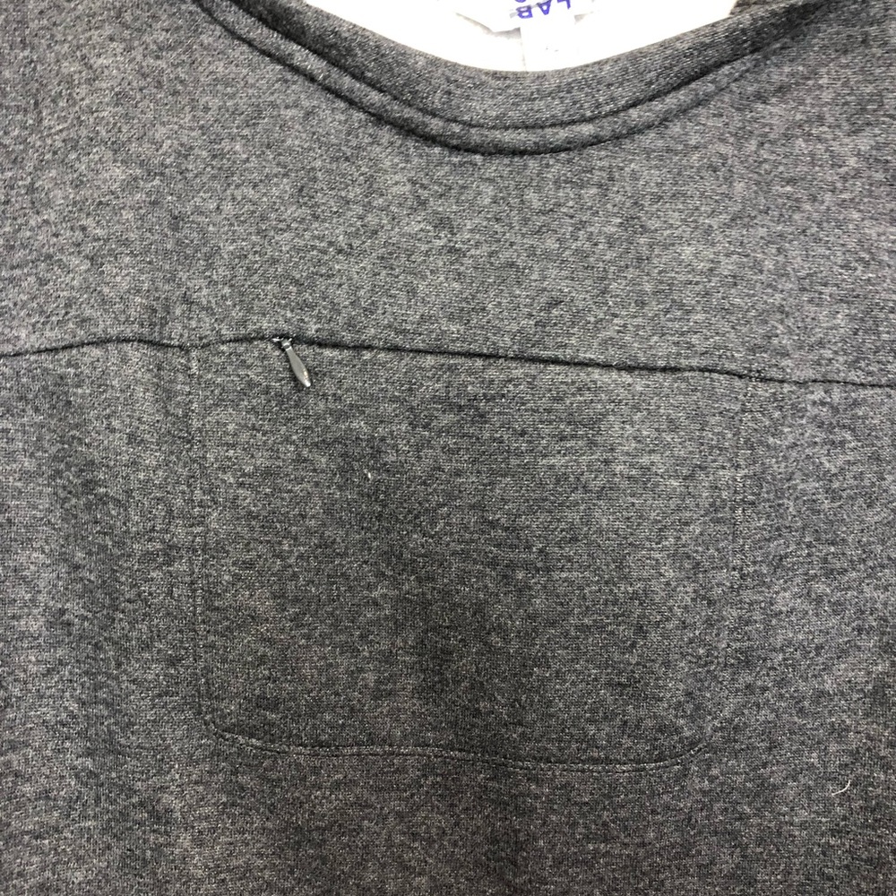 Joy Lab Sleeveless Hoodie Fleece Lined Hi Lo Style - Picture 3 of 8